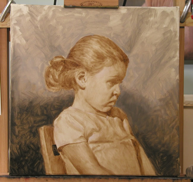 oil portrait tutorial